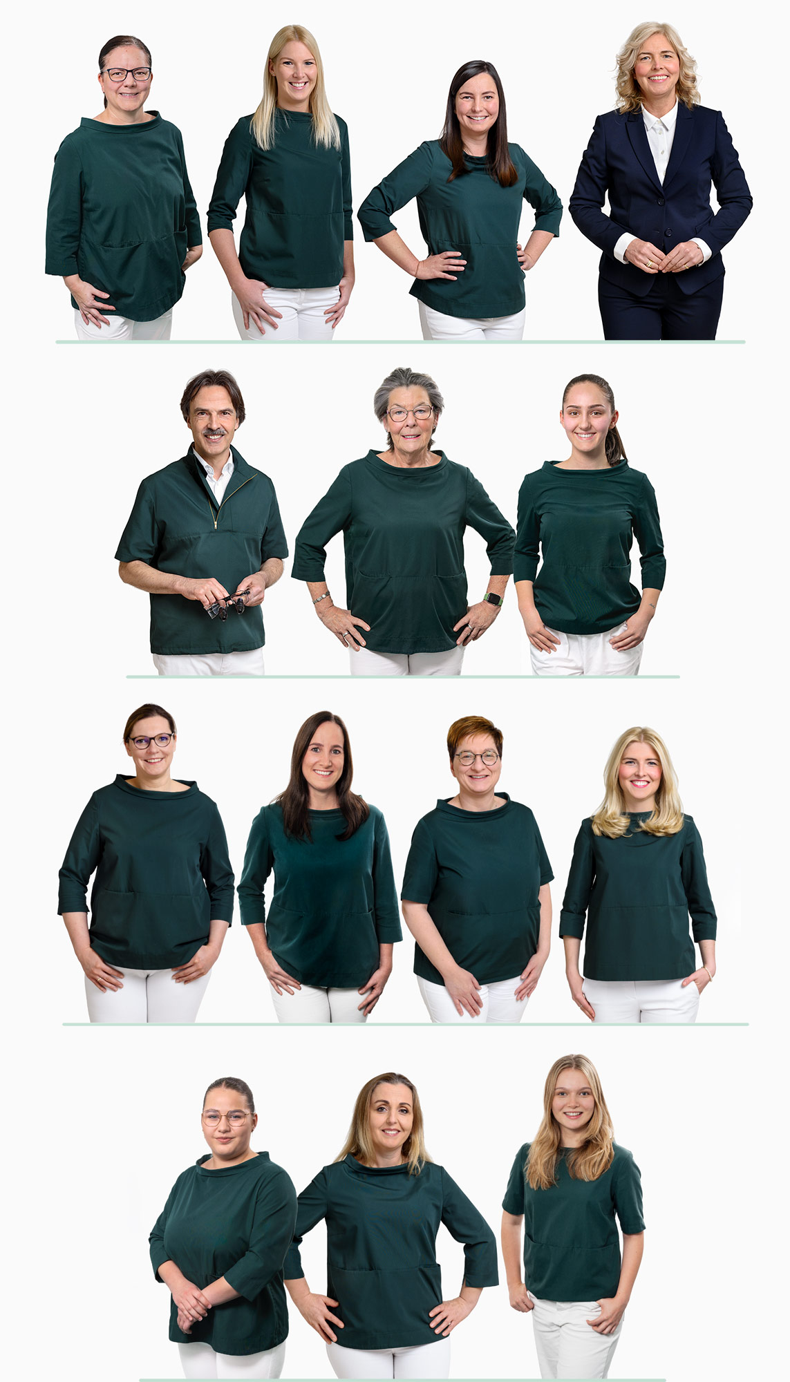 Team der Praxis Guntermann